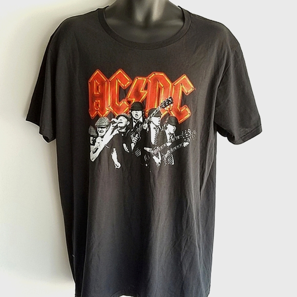 ACDC Official Merchandise Men's T-shirt  Photo by Jim Perry